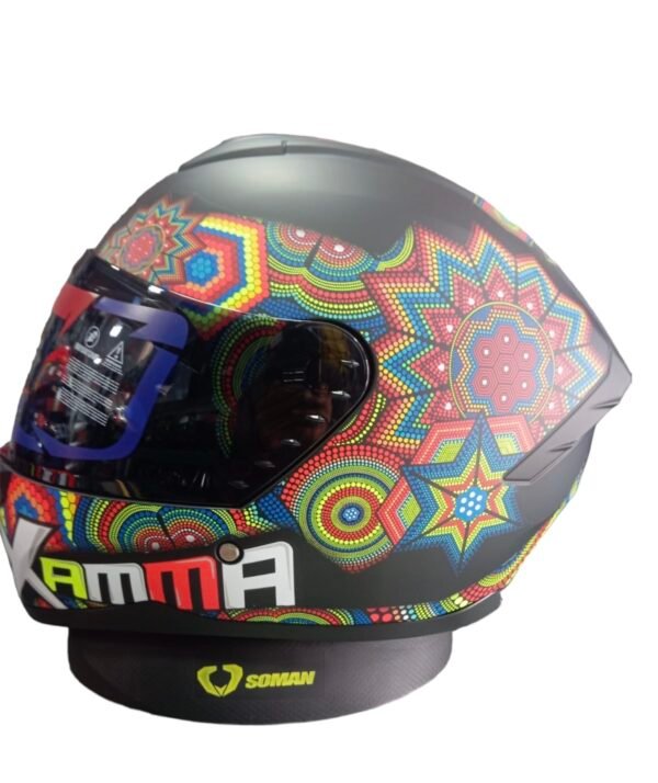 Casco Integral Xamma Negro - Edge