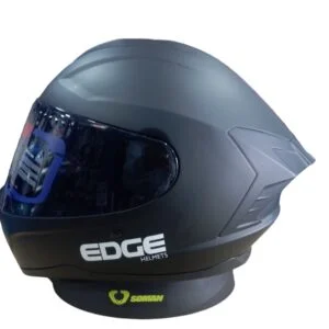 Casco Integral Extreme Solido Negro Mate - Edge