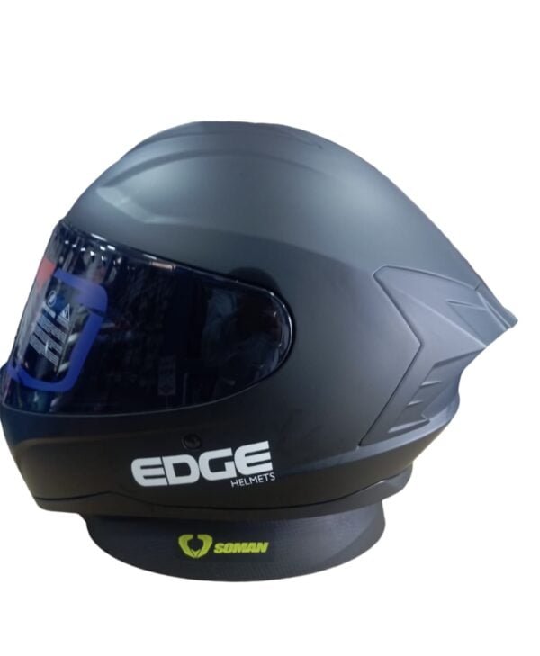 Casco Integral Extreme Solido Negro Mate - Edge