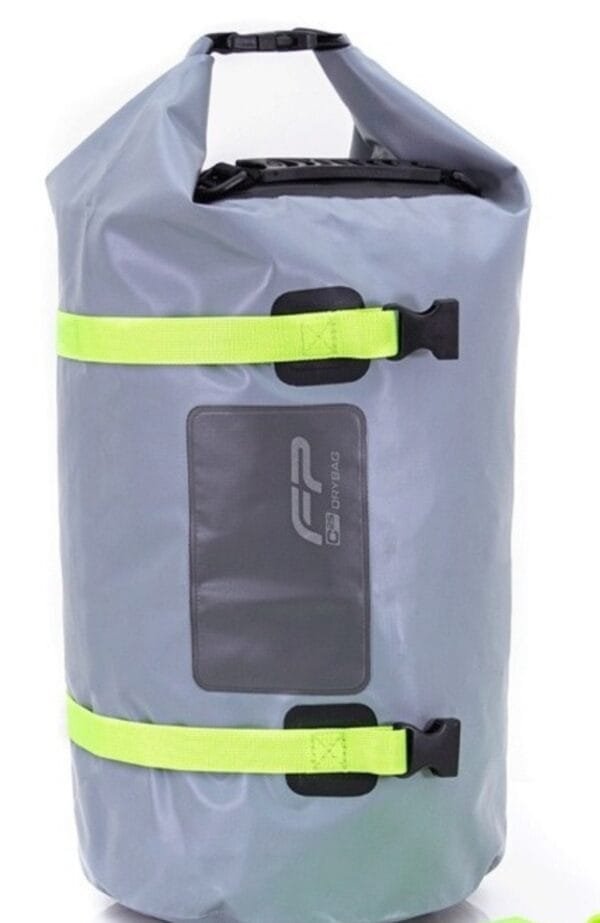 Maleta impermeable Drybag C25 Gris Neon GS FP Moto - Image 4