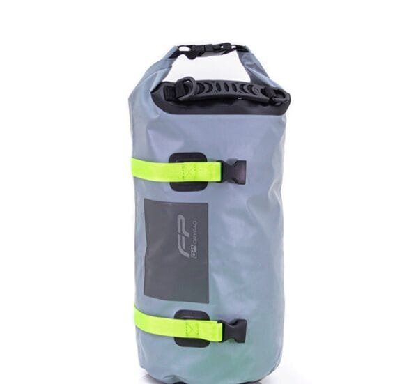 Maleta impermeable Drybag C15 Gris Neon GS FP Moto - Image 5