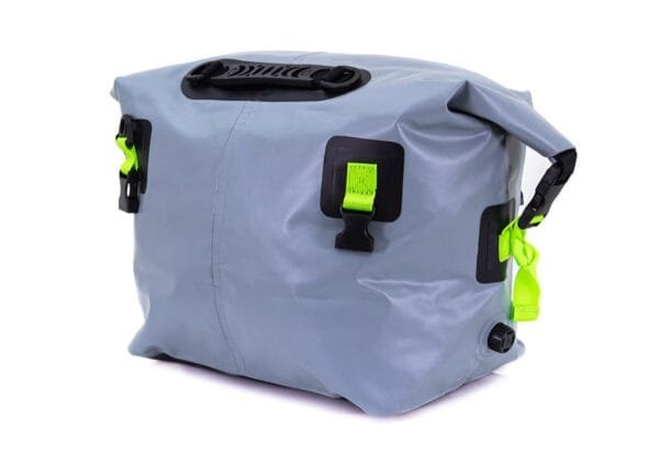 Maleta impermeable Drybag S30 Gris Neon FP Moto - Image 3