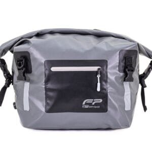 Maleta impermeable Drybag S30 Negro Gris FP Moto