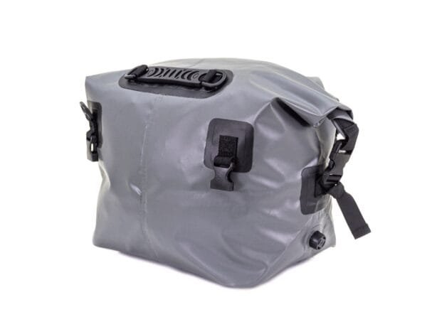Maleta impermeable Drybag S30 Negro Gris FP Moto - Image 3