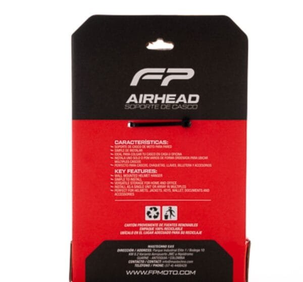 Soporte de casco Airhead para pared  - FPNegro - Image 4