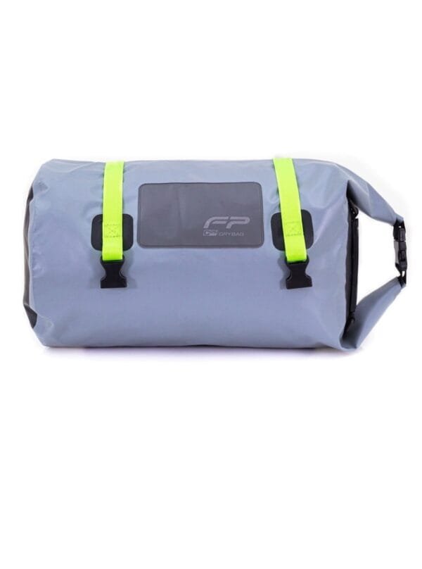 Maleta impermeable Drybag C25 Gris Neon GS FP Moto