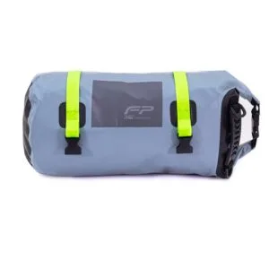 Maleta impermeable Drybag C15 Gris Neon GS FP Moto