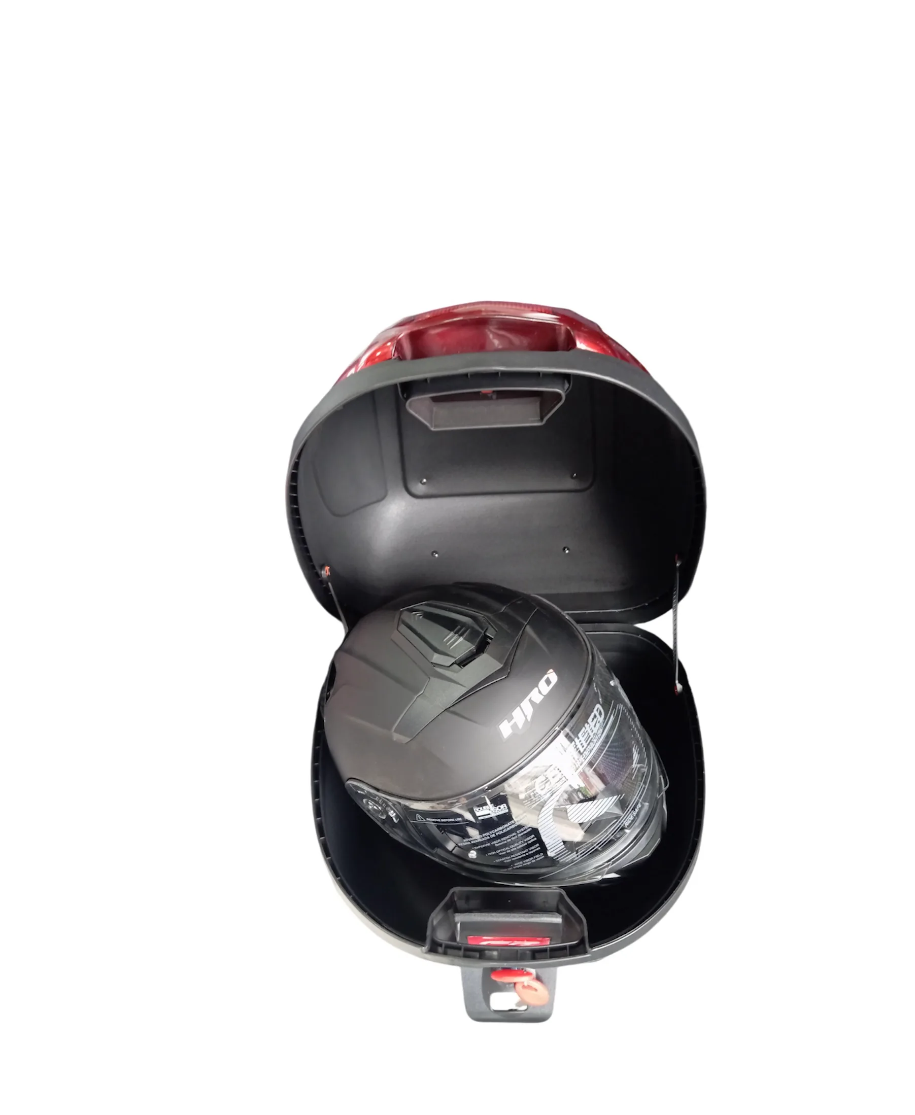 Maleta Plástica Cargo 30 LT Negra con rojo - FP - Image 3