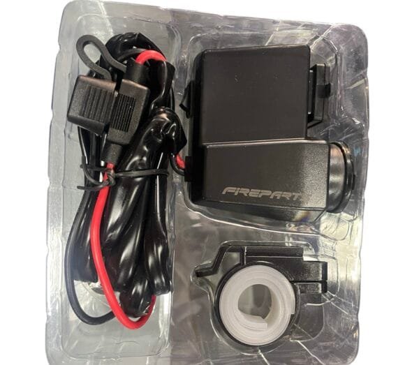 Puerto conexión 12voltios y USB para moto - FP - Image 2